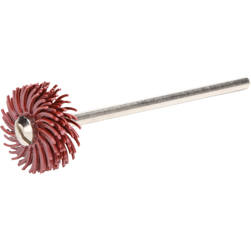 Scotch-Brite Radial Bristle Discs, P220X Grit, 9/16" Dia. Consource