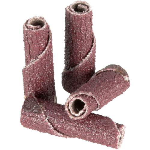 Cartridge Roll 241D, 80 Grit, 1/4" Dia., Aluminum Oxide, 1" L, 1/8" Arbor Consource