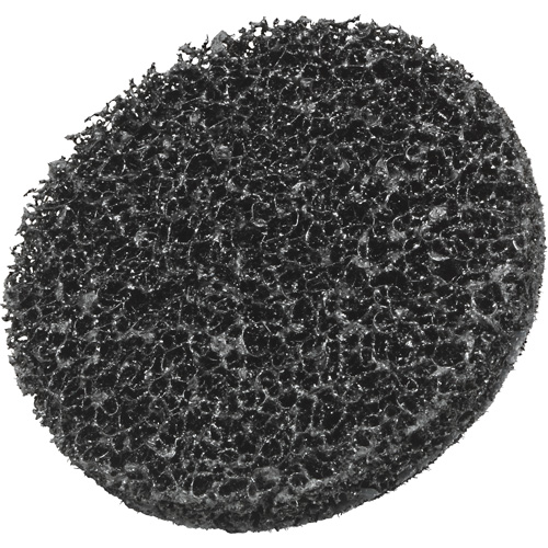 Disque de d&eacute;capage de rev&ecirc;tement Scotch-Brite Roloc, 3" dia., Grain Extra grossier, Carbure de silicium Consource