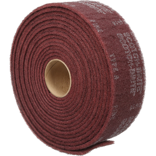Ruban de nettoyage et de finition Scotch-Brite, Fin, 4" la x 30' lo Consource