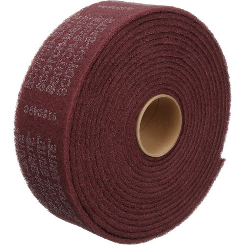 Ruban de nettoyage et de finition Scotch-Brite, Fin, 4" la x 30' lo Consource