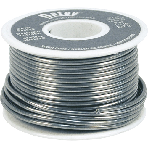 60/40 Solder, Lead-Based, 60% Tin 40% Lead, Rosin Core, 0.063" Dia. Consource