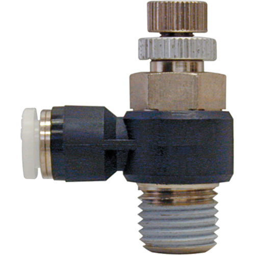 Vanne de contr&ocirc;le du d&eacute;bit, Sortie 1/4" NPT, 150 psi Consource