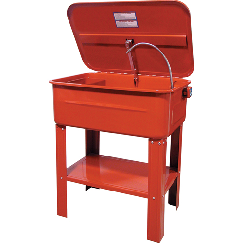 Bassins de nettoyage autorecyclants, Acier, 20 gal. Consource