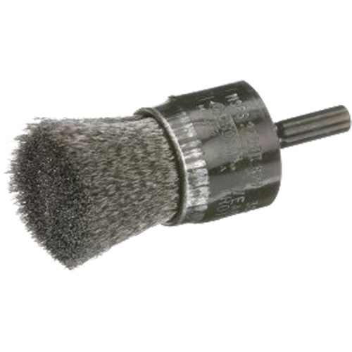 Brosse mont&eacute;e &agrave; fils ondul&eacute;s, 1", Fils 0,006" Consource
