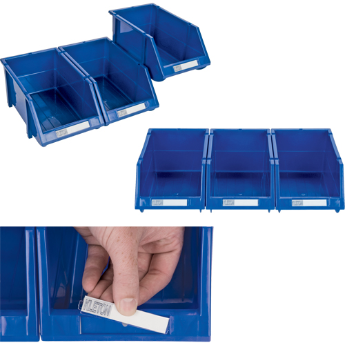 Stack & Hang Bin, 7-7/8" W x 7" H x 17-11/16" D, Red Consource