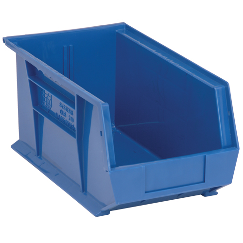 Ultra Stack & Hang Bin, 8-1/4" W x 7" H x 14-3/4" D, Blue Consource