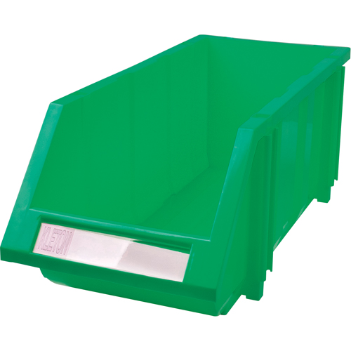 Stack & Hang Bin, 7-7/8" W x 7" H x 17-11/16" D, Green Consource
