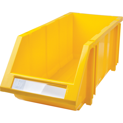 Bac empilable & &agrave; suspendre, 7-7/8" la, 7" h x 17-11/16" p, Jaune Consource