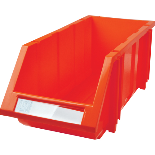 Stack & Hang Bin, 7-7/8" W x 7" H x 17-11/16" D, Red Consource