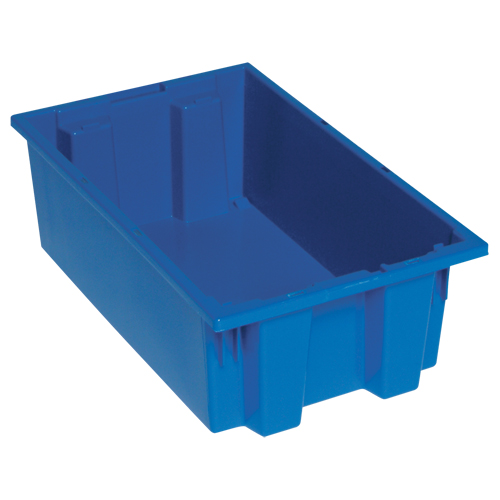 Stack & Nest Totes, 12" x 23.5" x 15.5", Red Consource