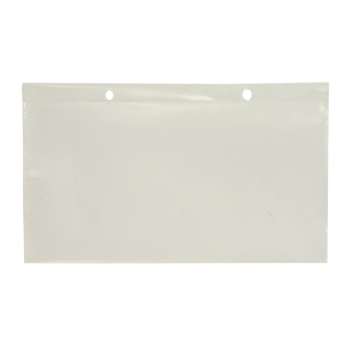 Clear Label Holder, Snap-On, 5" L x 8" W Consource