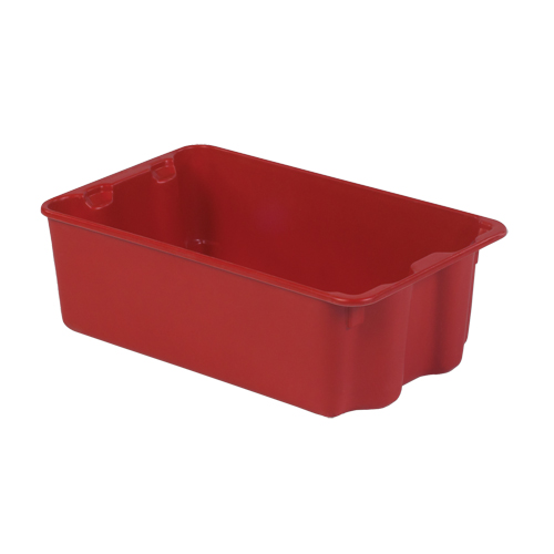 Contenants Stack-N-Nest Polylewton, 7,9" x 24" x 14,1", Rouge Consource