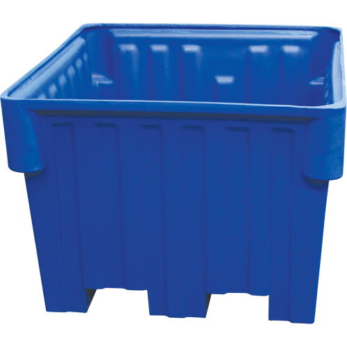 Nesting Forklift Bin, 42" W x 48" D x 30" H, Blue Consource