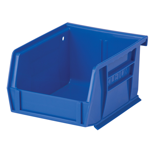 Stack & Hang Bin, 4-1/8" W x 3" H x 5-3/8" D, Blue Consource