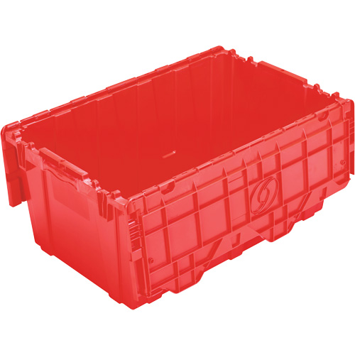 FP243C FliPak Nestable Tote, 26.9" x 16.9" x 12.1", Red Consource