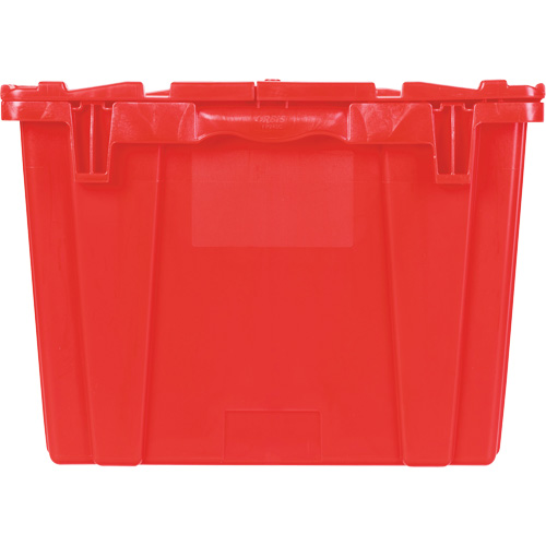 FP243C FliPak Nestable Tote, 26.9" x 16.9" x 12.1", Red Consource