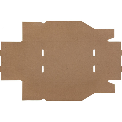 Boîtes profondes en carton ondul&eacute;, 8-3/4" la x 11-1/4" p x 4-1/2" h, Beige Consource