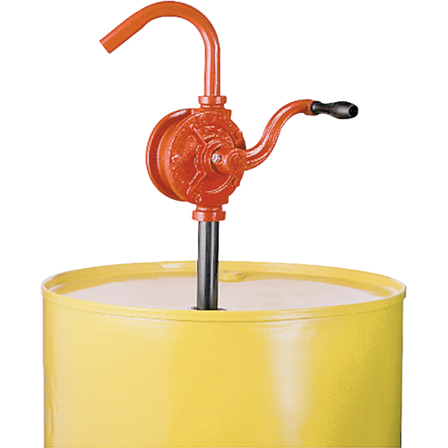 Pompe rotative pour barils, Fonte, Pour capacit&eacute; 15-55 gal., 7,5 gallons/100 r&eacute;volutions Consource