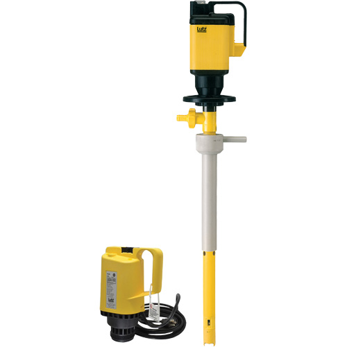 Electric Drum Pumps, Polypropylene, 24 GPM Consource