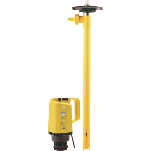 Electric Drum Pumps, Polypropylene, 24 GPM Consource