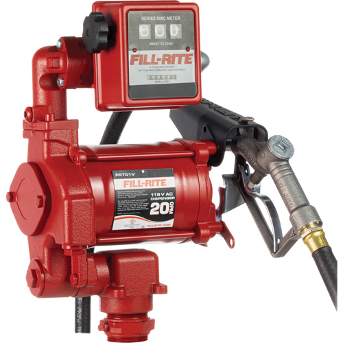 AC Utility Rotary Vane Pumps, 115 V, 20 GPM Consource