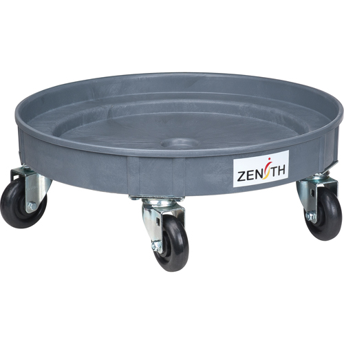 Leak Containment Drum Dolly, 24.25" dia. X 8.625" H, 1.5 US Gal. Spill Cap. Consource