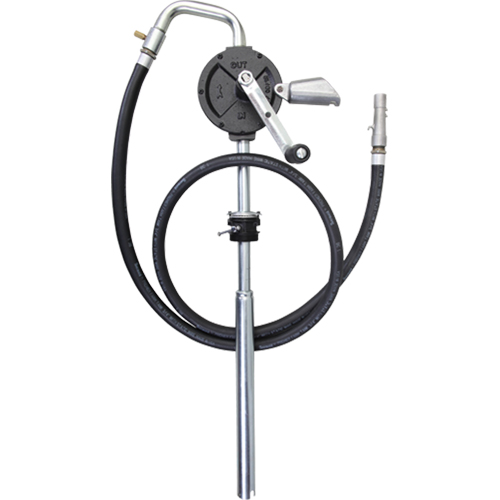 Rotary Drum Pump, Cast Iron, Fits 15-55 Gal., 10 gallons per minute Consource