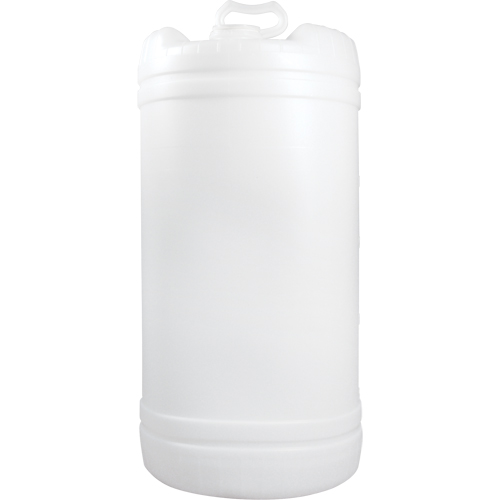 Barils en poly&eacute;thyl&egrave;ne &agrave; ouverture &eacute;troite, 15 gal. US (12,49 gal. imp.), Dessus ferm&eacute;, Naturel Consource