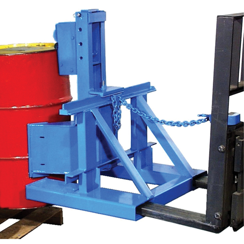 MORSPEED 1500 Forklift Drum Handler, For 55 US gal. (45 Imperial Gal.) Consource