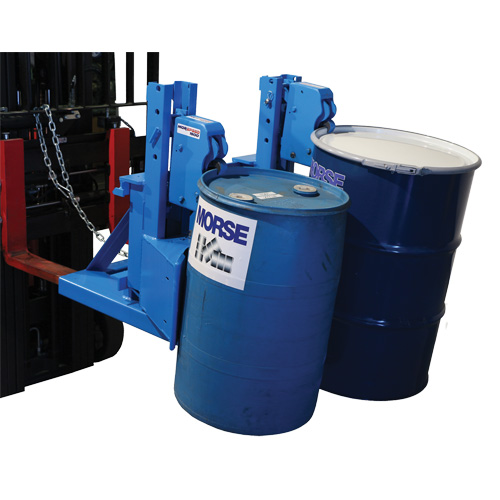 MORSPEED 1500 Forklift Drum Handler, For 55 US gal. (45 Imperial Gal.) Consource