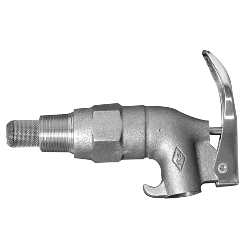 Soupape de baril en zinc avec pare-flamme, Alliage de zinc, entr&eacute;e NPT 3/4" Consource