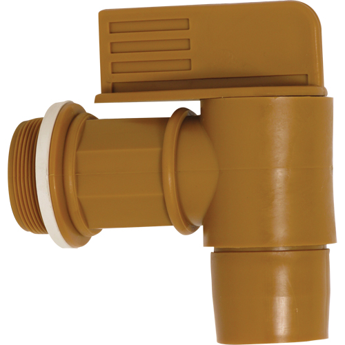 Flo-King&reg; Manual-Closing Drum Faucet, Polyethylene, 2" NPT Consource