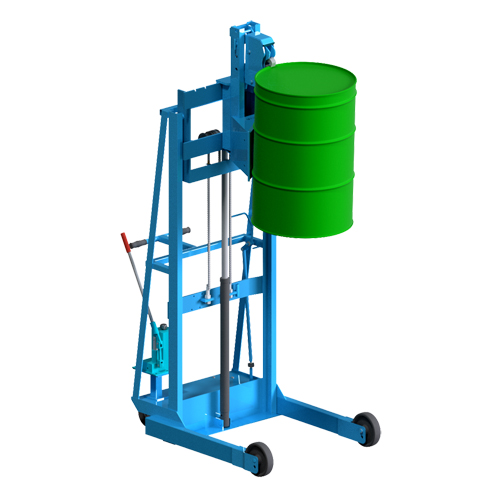 Vertical-Lift MORSPEED Drum Stacker, For 30 - 85 US Gal. (25 - 70 Imperial Gal.) Consource