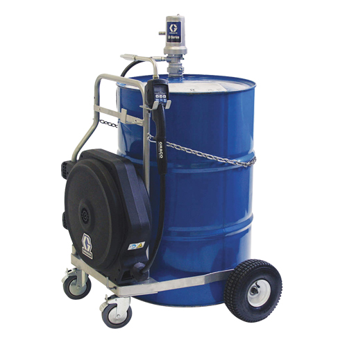 Pompe &agrave; huile pneumatique de s&eacute;rie LD, 7,8 gal./min, Rapport de pression de 3:1 Consource