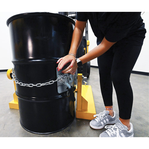 Fork Mounted Drum Carrier, For 55 US Gal. (45.8 Imperial Gal.) Consource