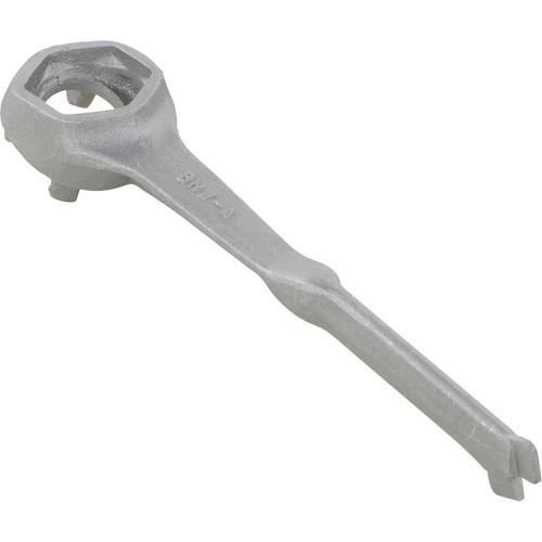 Cl&eacute; pour bouchon-&eacute;crou sp&eacute;cialis&eacute;e &agrave; un seul c&ocirc;t&eacute;, Ouverture de 1-1/2", Poign&eacute;e 4-1/4", Aluminium anti&eacute;tincelles Consource