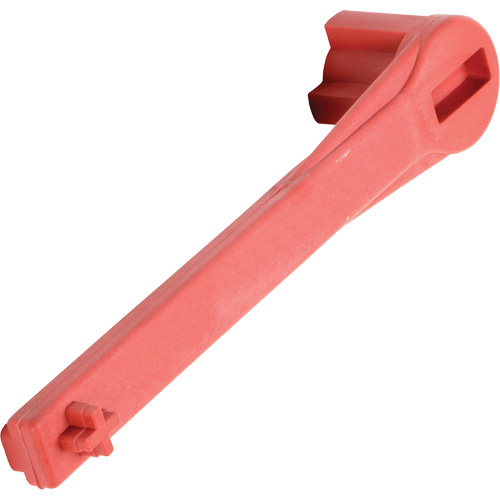 Cl&eacute; pour bouchon-&eacute;crou sp&eacute;cialis&eacute;e &agrave; un seul c&ocirc;t&eacute;, Ouverture de 1-1/4", Poign&eacute;e 8", Nylon anti&eacute;tincelles Consource