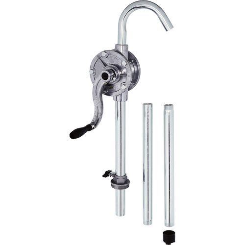 Rotary Drum Pump, Aluminum, Fits 5-55 Gal., 9.5 oz./Stroke Consource