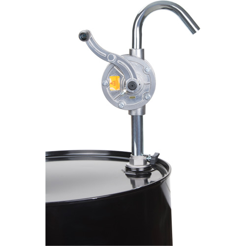 Rotary Drum Pump, Aluminum, Fits 5-55 Gal., 9.5 oz./Stroke Consource