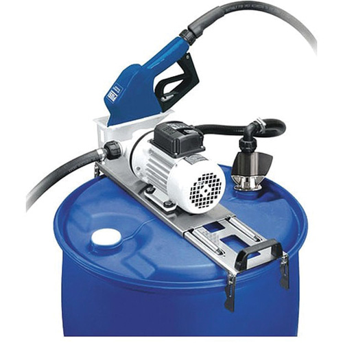 Piusi&reg; Suzzarablue Drum Pump Kit, Stainless Steel, 9 gpm Consource