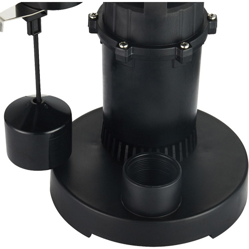 Pompe de puisard submersible thermoplastique, 2560 gal./h, 115 V, 4,6 A, 1/3 CV Consource