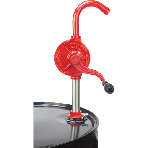 Rotary Type Drum Pump, Cast Iron/Steel, Fits 30-55 Gal., 8 oz./Stroke Consource