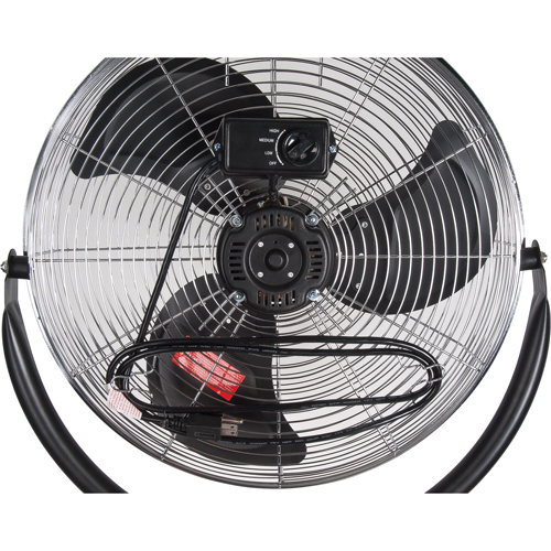 Ventilateur sur pi&eacute;destal haute vitesse, Commercial, 3 Vitesses, Diam&egrave;tre de 20" Consource