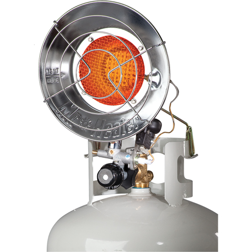 Single Tank-Top Heater, Radiant Heat, Propane, 15000 BTU/H Consource