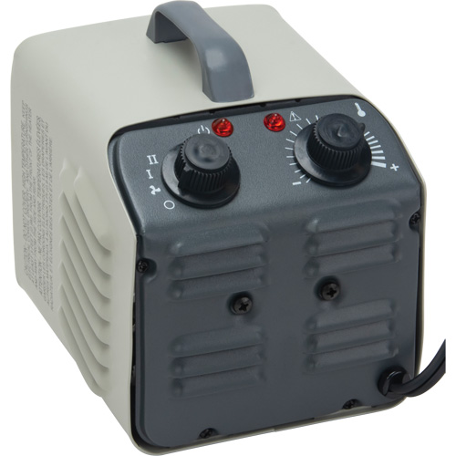 Radiateur portatif m&eacute;tallique datelier avec thermostat, Soufflant, &eacute;lectrique Consource