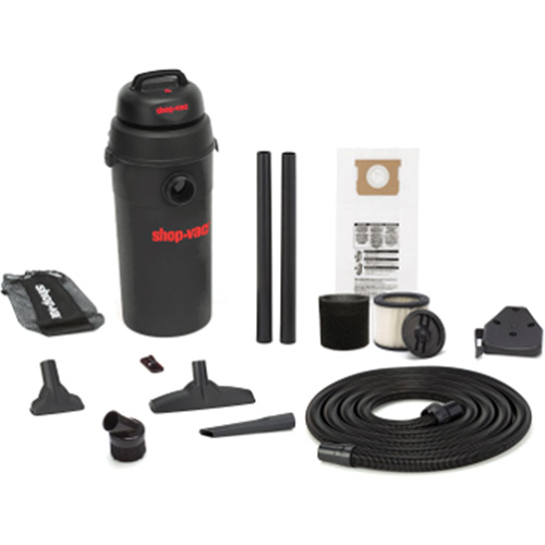 Aspirateur humide/secf suspendu 5,5 PHP, Secs-humides, 5,5 CV, 5 gal. US (18,9 litres) Consource