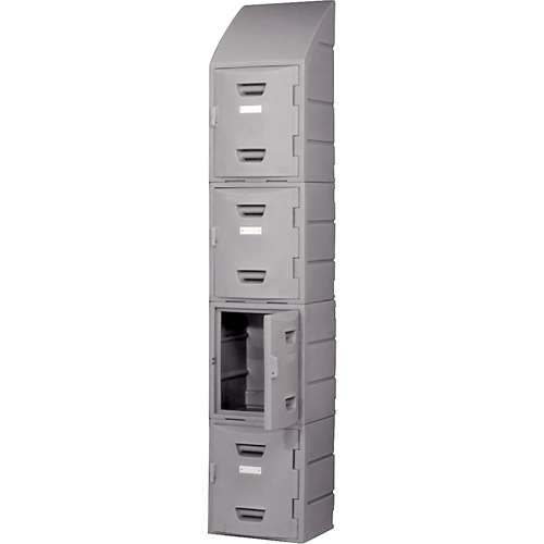 Locker, 15" x 15" x 31", Grey, Assembled Consource