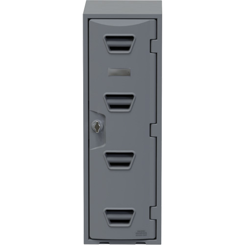 Locker, 12" x 15" x 36", Grey, Assembled Consource