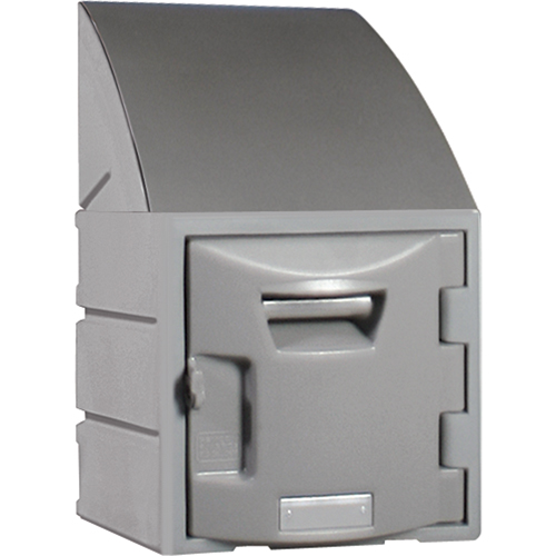 Locker, 12" x 15" x 25", Grey, Assembled Consource